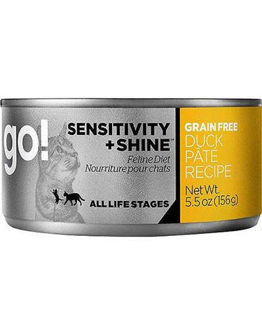 Petcurean Go! Sensitivity+Shine Duck Pate Canned Cat Food | Perromart Online Pet Store Singapore