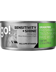 Petcurean Go! Sensitivity+Shine Trout & Salmon Pate Canned Cat Food | Perromart Online Pet Store Singapore