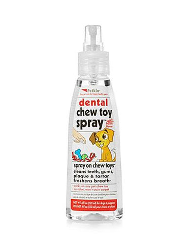 Petkin Dental Chew Toy Spray For Dog ( 4oz ) | Perromart Online Pet Store Singapore