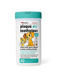 Petkin Toothwipes For Pet ( 40ct ) | Perromart Online Pet Store Singapore
