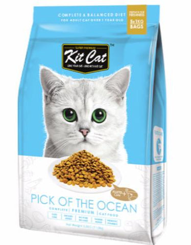 [DRY FOOD SALE] [2 FOR $24.90] Kit Cat Premium Pick Of The Ocean Dry Cat Food 1.2kg