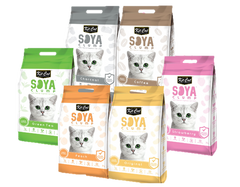 [CAT LITTER SALE] Kit Cat Soya Clump Cat Litter 7L (Mixable Flavours)