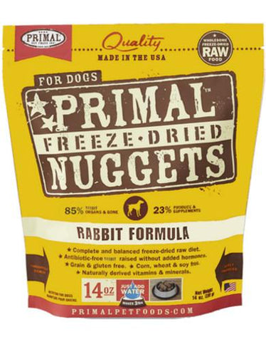 Primal Freeze-Dried Canine Rabbit Formula 14oz | Perromart Online Pet Store Singapore