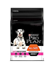 Pro Plan OptiRestore Sensitive Skin & Stomach All Sizes Adult Dry Dog Food | Perromart Online Pet Store Singapore