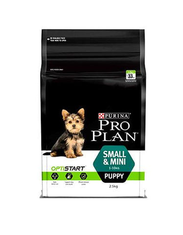 Pro Plan Small & Mini Puppy Dry Dog Food (OptiStart) 2.5kg | Perromart Online Pet Store Singapore