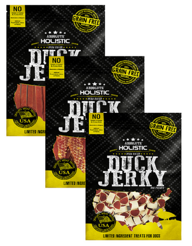 Absolute Holistic Grain Free Duck Dog Treats | Perromart Online Pet Store Singapore