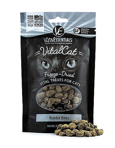 Vital Essentials Freeze Dried Rabbit Bites Cat Treat | Perromart Online Pet Store Singapore