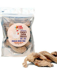 Raw Rawr Freeze Dried Chicky Chew Treats - Chicken Necks 70g | Perromart Online Pet Store Singapore