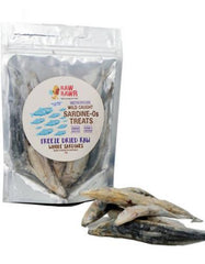 Raw Rawr Freeze Dried Wild Caught Treats - Whole Sardines 70g | Perromart Online Pet Store Singapore