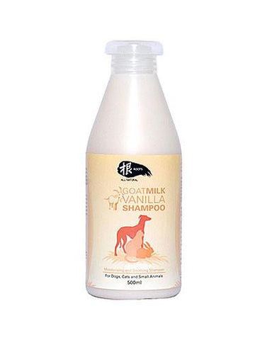 Roots All Natural Goat Milk Vanilla Shampoo | Perromart Online Pet Store Singapore
