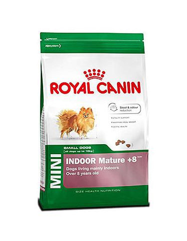 Royal Canin Mini Indoor Adult +8 Dry Dog Food | Perromart Online Pet Store Singapore