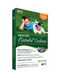 SENTRY Natural Defense® Flea & Tick Squeeze-On Dog 15-40lb 4ct | Perromart Online Pet Store Singapore