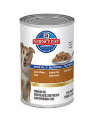 Hill's Science Diet Mature Adult 7+ Gourmet Turkey Entree Canned Dog | Perromart Online Pet Store Singapore