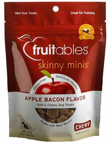 Fruitables Skinny Minis In Apple & Bacon | Perromart Online Pet Store Singapore
