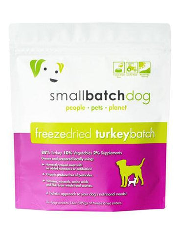 Small Batch Freeze Dried Turkey Dog Food | Perromart Online Pet Store Singapore