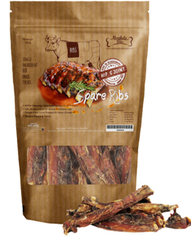 Absolute Bites 100% Real Veal Spare Ribs | Perromart Online Pet Store Singapore
