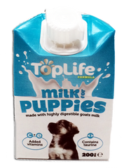 Top Life - Goat Milk for Puppies 200ml | Perromart Online Pet Store Singapore