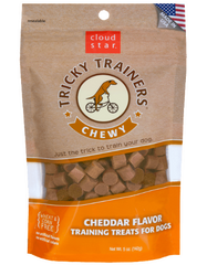 Cloud Star Chewy Tricky Trainers Dog Treats Cheddar 142g