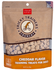 Cloud Star Crunchy Tricky Trainers Dog Treats Cheddar 227g