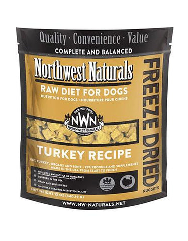 Northwest Naturals Turkey Freeze Dried Raw Diet For Dogs | Perromart Online Pet Store Singapore