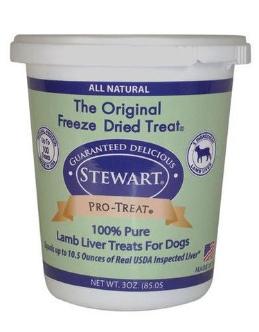 Stewart Lamb Liver Dog Freeze Dried Pro Treat | Perromart Online Pet Store Singapore