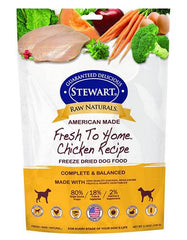 Stewart Raw Naturals Chicken Dog Freeze Dried Food | Perromart Online Pet Store Singapore