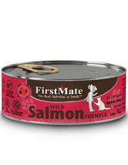 FirstMate Grain & Gluten Free, Wild Salmon Canned Wet Cat Food | Perromart Online Pet Store Singapore