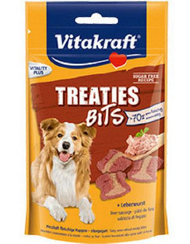 Vitakraft Treaties Bits Liver Sausage (120g)