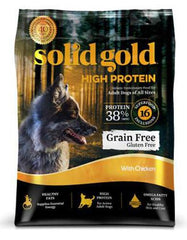Solid Gold Grain Free High Protein with Chicken Dry Dog Food | Perromart Online Pet Store Singapore