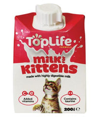 Top Life Kitten Cow Milk 200ml | Perromart Singapore