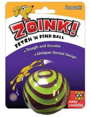 Zoink! Fetch 'n Find Rubber Ball For Dogs ( 2.5in )  | Perromart Online Pet Store Singapore