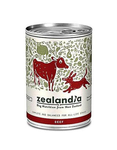 Zealandia Free Range Beef Canned Dog Food ( 370g )  | Perromart Online Pet Store Singapore