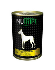Nutripe Classic Chicken & Green Lamb Tripe Canned Dog Food 390g [1 can/12 cans]
