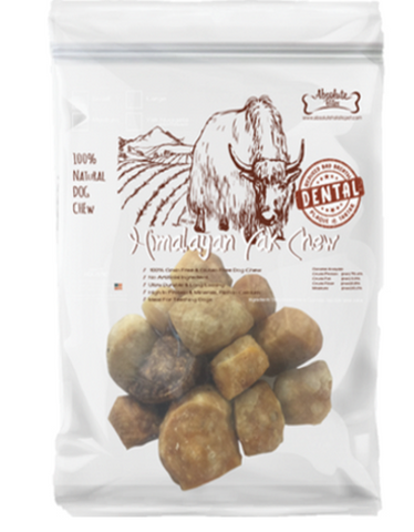 Absolute Bites Himalayan Yak Dental Nuggets | Perromart Online Pet Store Singapore