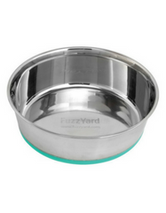 Fuzzyard Stainless Dog Steel Bowl (Teal) | Perromart Online Pet Store Singapore