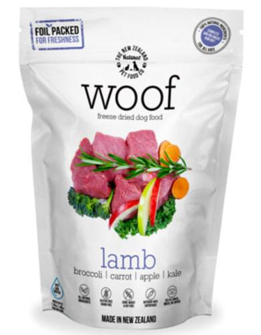 WOOF Freeze Dried Raw Lamb Dog Food | Perromart Online Pet Store Singapore