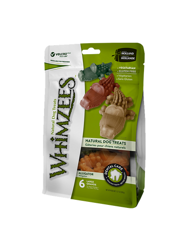 Whimzees Value Bag Alligator Large 6pc