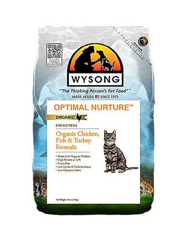 Wysong Optimal Nurture Chicken Fish & Turkey Formula Cat Dry Food | Perromart Online Pet Store Singapore