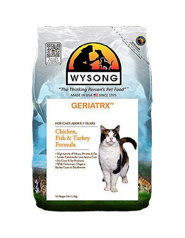 Wysong Original Diets Geriatrx Chicken Fish & Turkey Formula Cat Dry Food | Perromart Online Pet Store Singapore