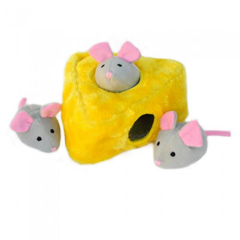 Zippypaws Burrow Mice 'n Cheese Dog Toy | Perromart Online Pet Store Singapore