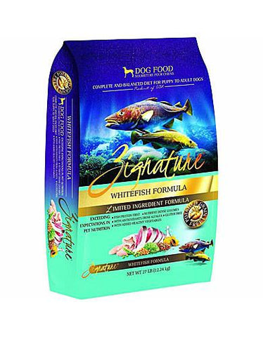 Zignature Whitefish Grain Free Dry Dog Food | Perromart Online Pet Store Singapore