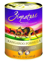 Zignature Kangaroo Formula Dog Canned Food ( 2 Sizes ) | Perromart Online Pet Store Singapore