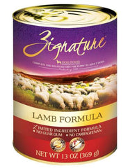 Zignature Lamb Formula Dog Canned Food ( 2 Sizes ) | Perromart Online Pet Store Singapore
