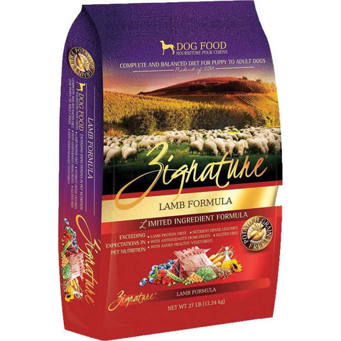Zignature Lamb Grain Free Dry Dog Food | Perromart Online Pet Store Singapore