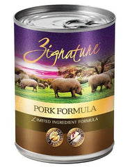 Zignature Pork Formula Dog Canned Food ( 2 Sizes ) | Perromart Online Pet Store Singapore