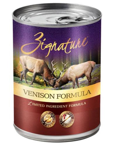 Zignature Venison Formula Dog Canned Food ( 2 Sizes ) | Perromart Online Pet Store Singapore