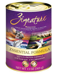 Zignature Zssentials Formula Dog Canned Food ( 2 Sizes ) | Perromart Online Pet Store Singapore