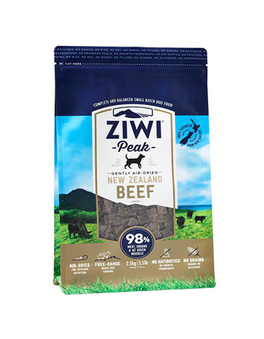 Ziwi Peak Air Dried Beef Dog Food | Perromart Online Pet Store Singapore