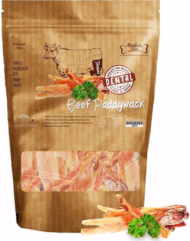 Absolute Bites Air Dried Beef Paddywack Dog Treats 260g | Perromart Online Pet Store Singapore