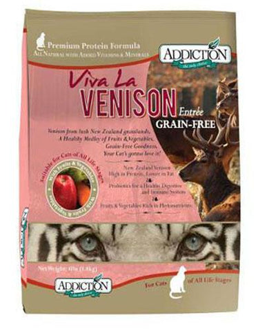 Addiction Viva La Venison Grain Free Dry Cat Food | Perromart Online Pet Store Singapore